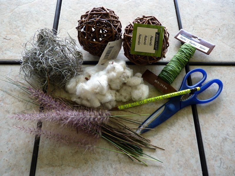 Nesting Ball Materials