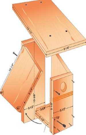 bluebird house plans