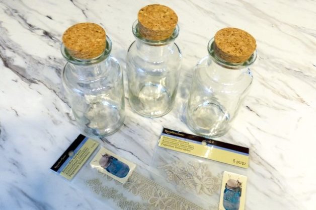 DIY Rose Jar