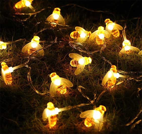 bumblebee fairy lights