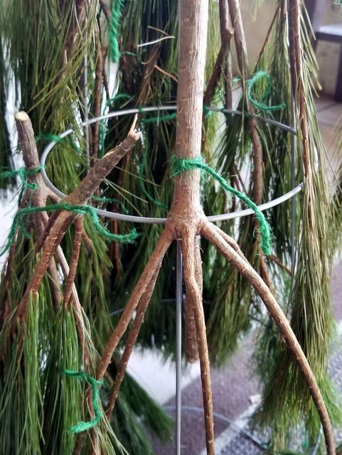 Tomato Cage Christmas Tree 2