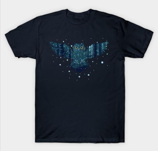 Owl Shirts TeePublic Night