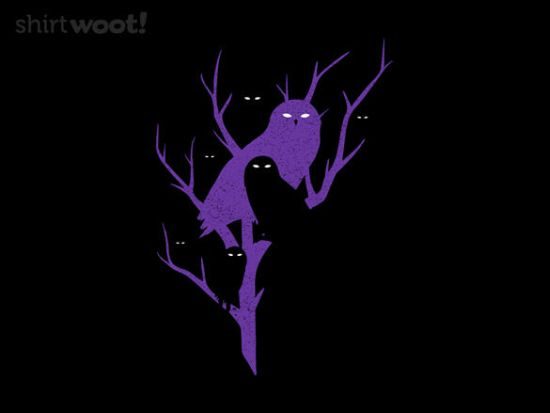 Owl Shirts Woot Nightwatchers