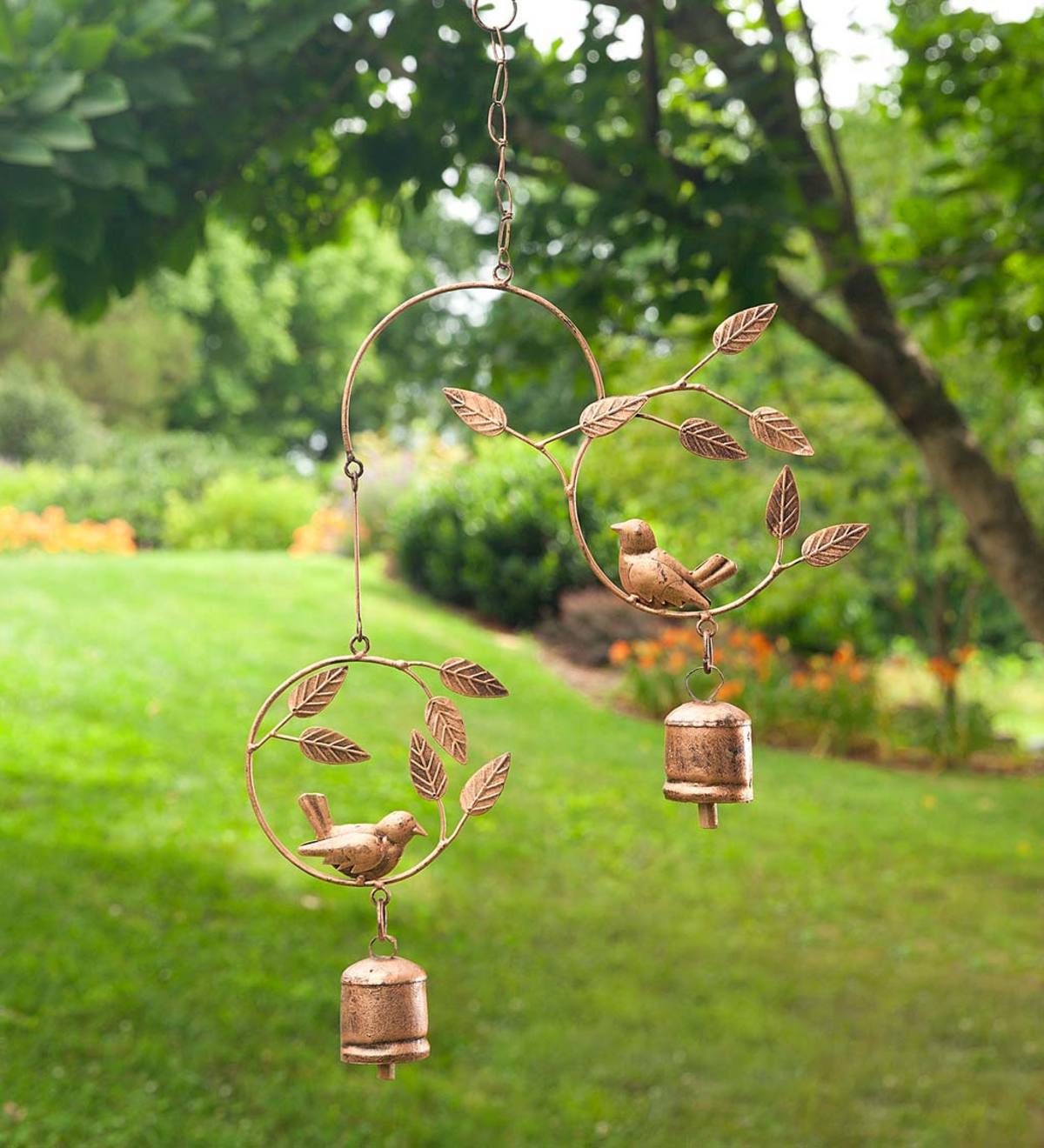 birds and bells windchime