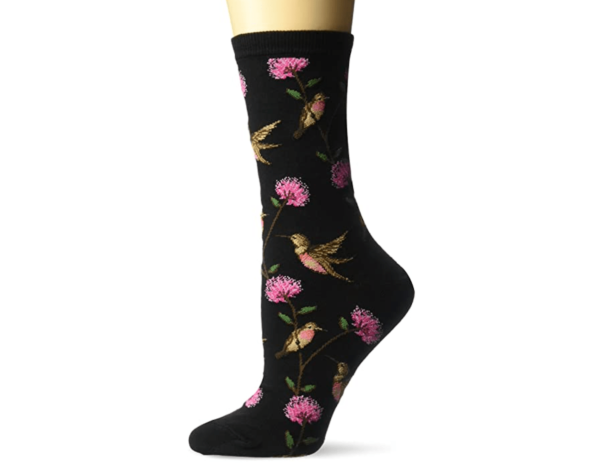 hummingbird socks