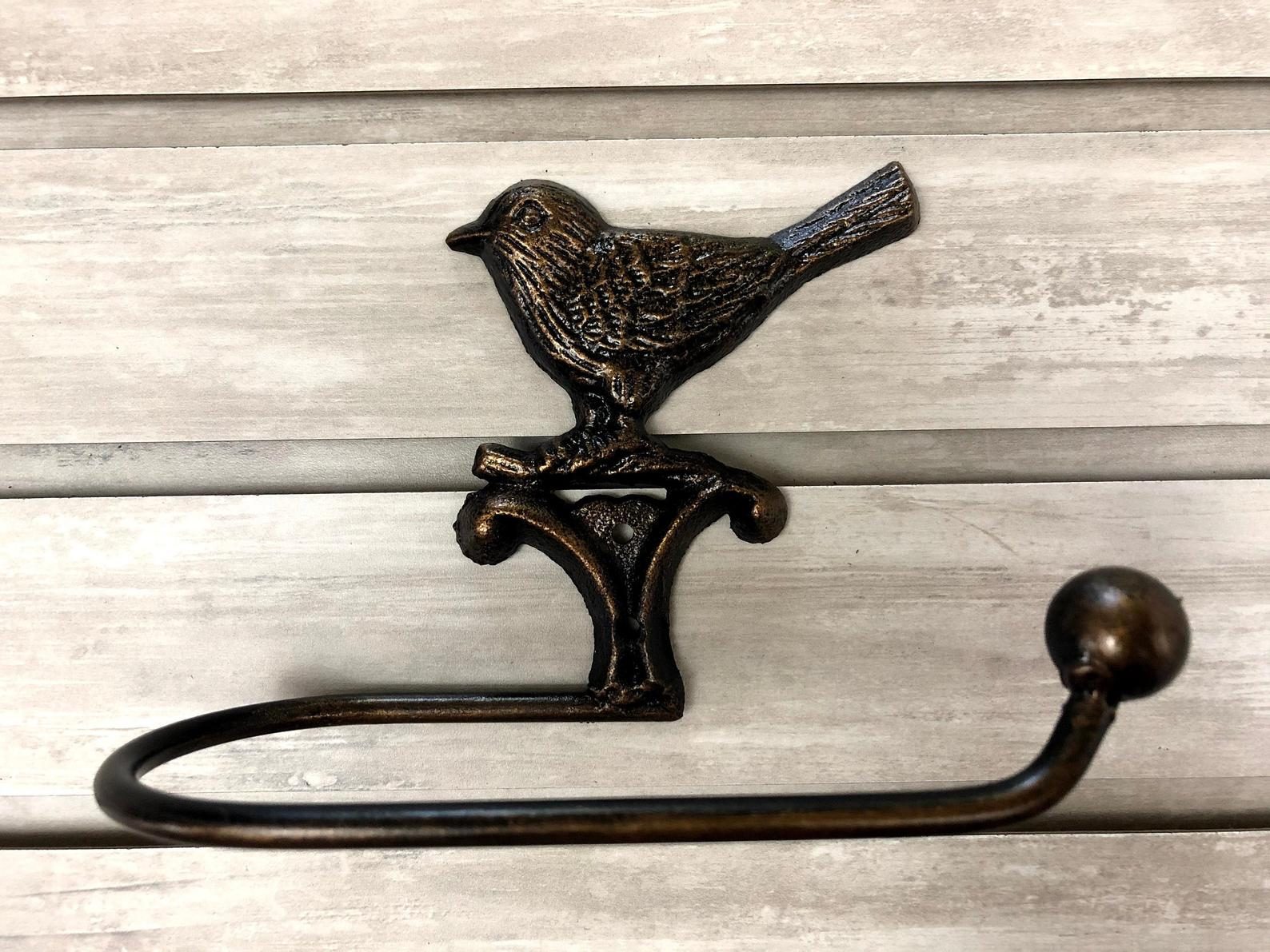bird toilet paper holder