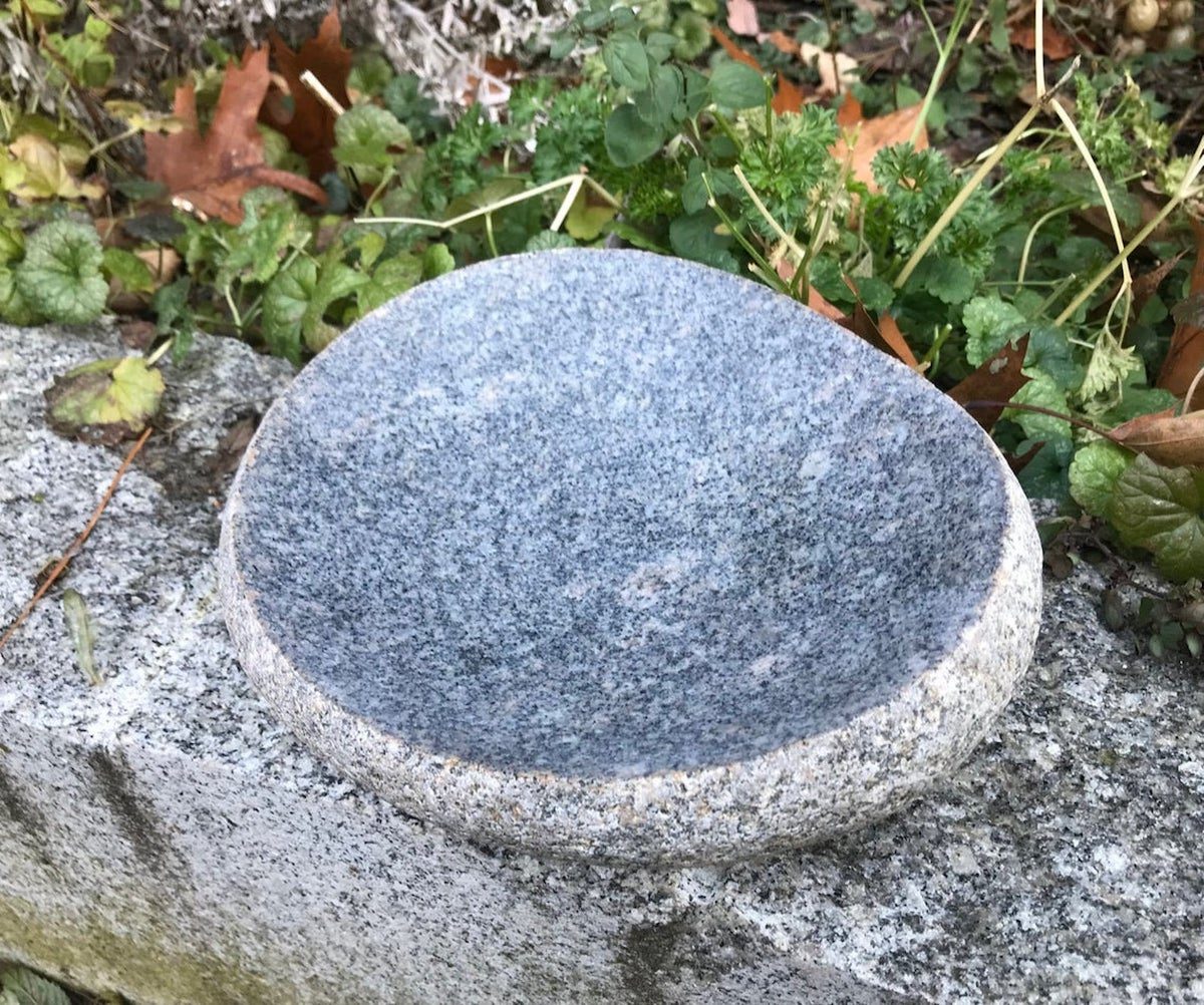 riverstone bird bath