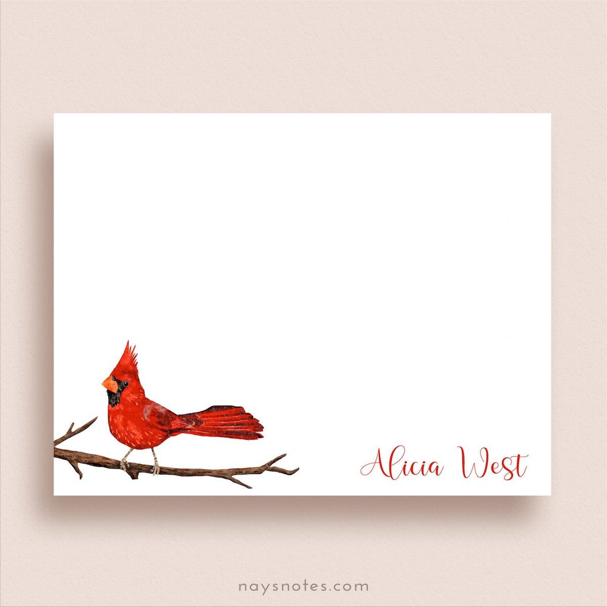 cardinal note cards