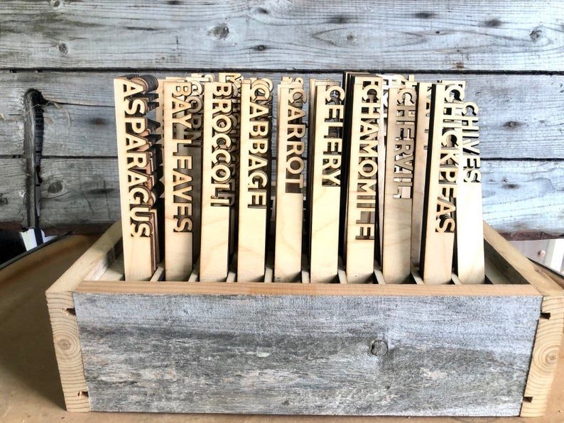 garden markers, gardening gift ideas