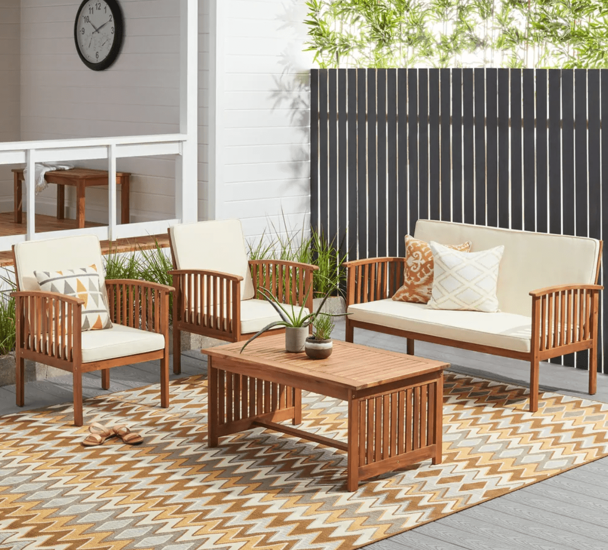 outdoor sofa set
