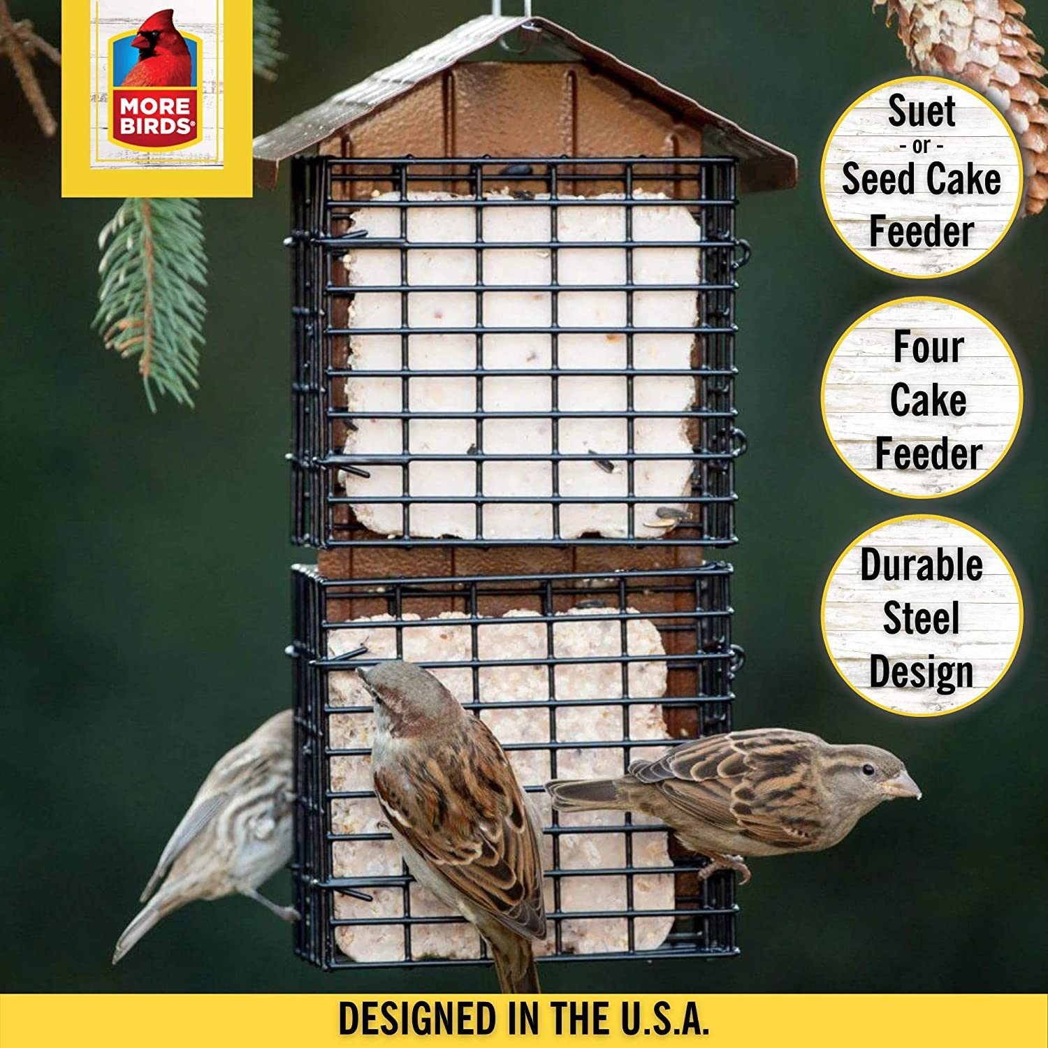 suet buffet feeder