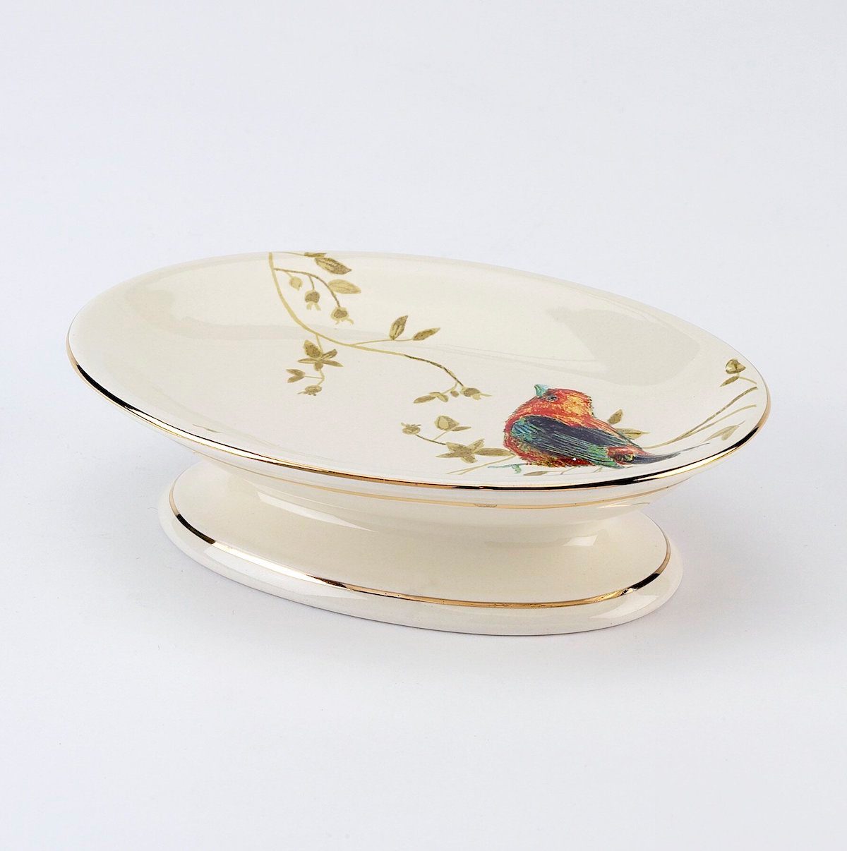 Culberson+birds+soap+dish