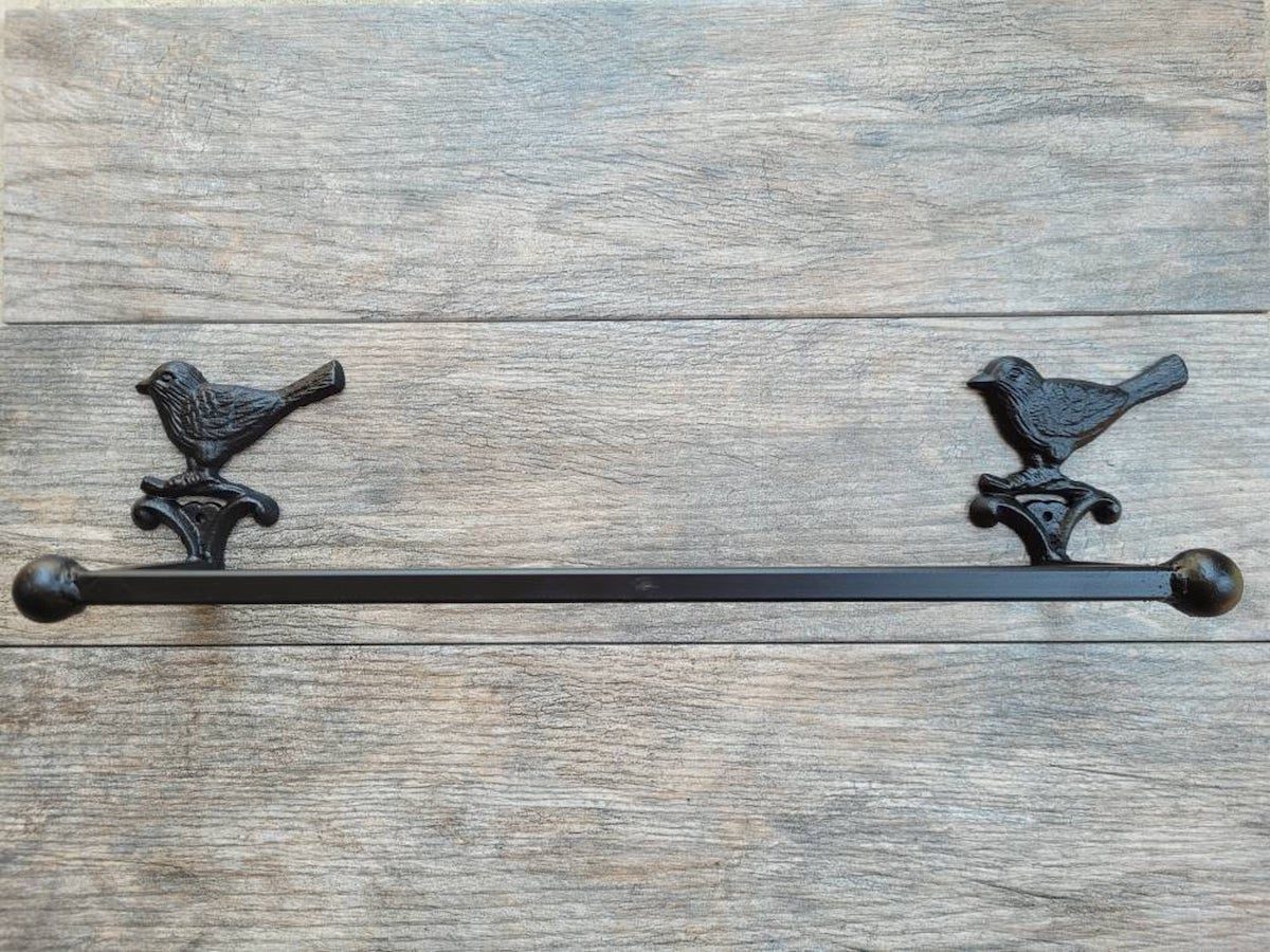 bird towel bar