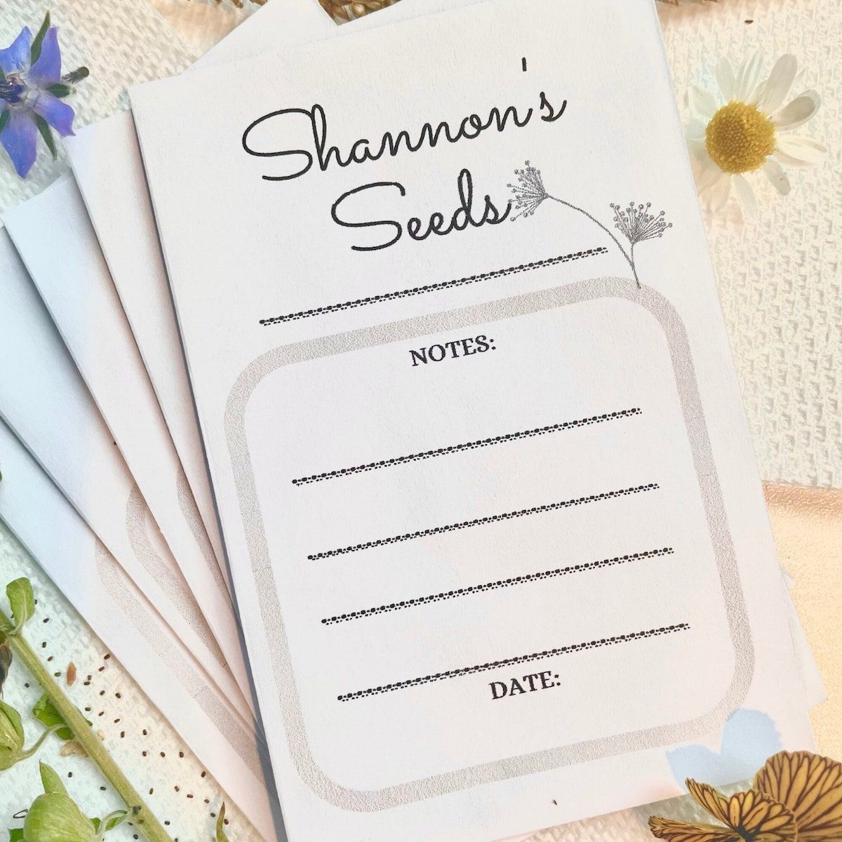 seed saving envelopes