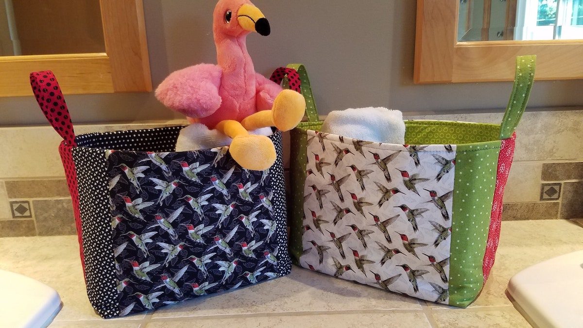 hummingbird basket