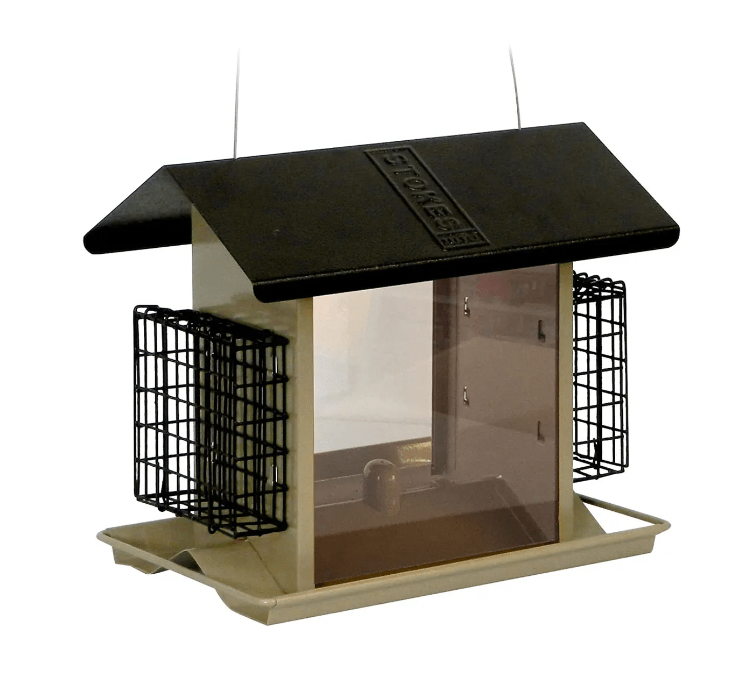 seed and suet feeder