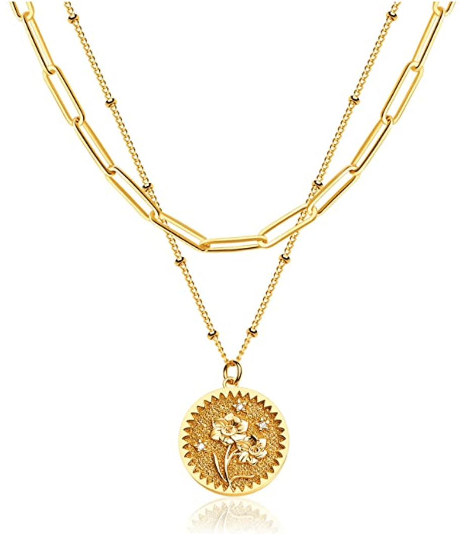 daffodil necklace