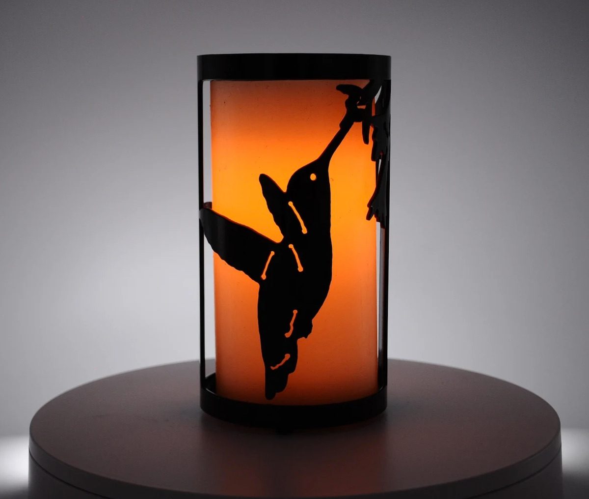 Hummingbird Candle Holder
