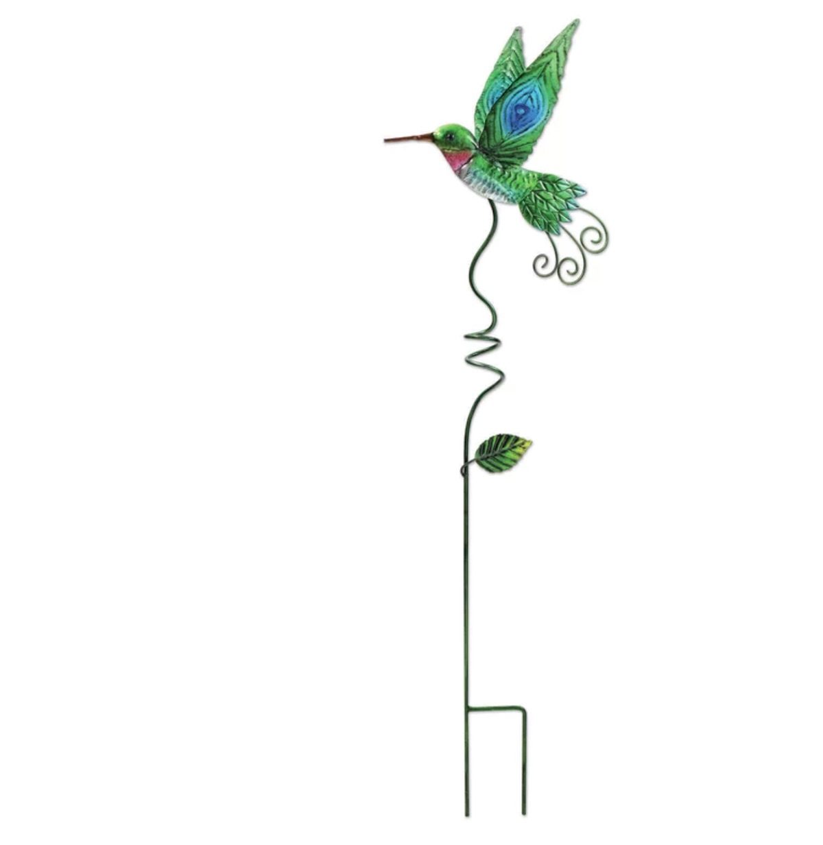 Hummingbird Garden Stake