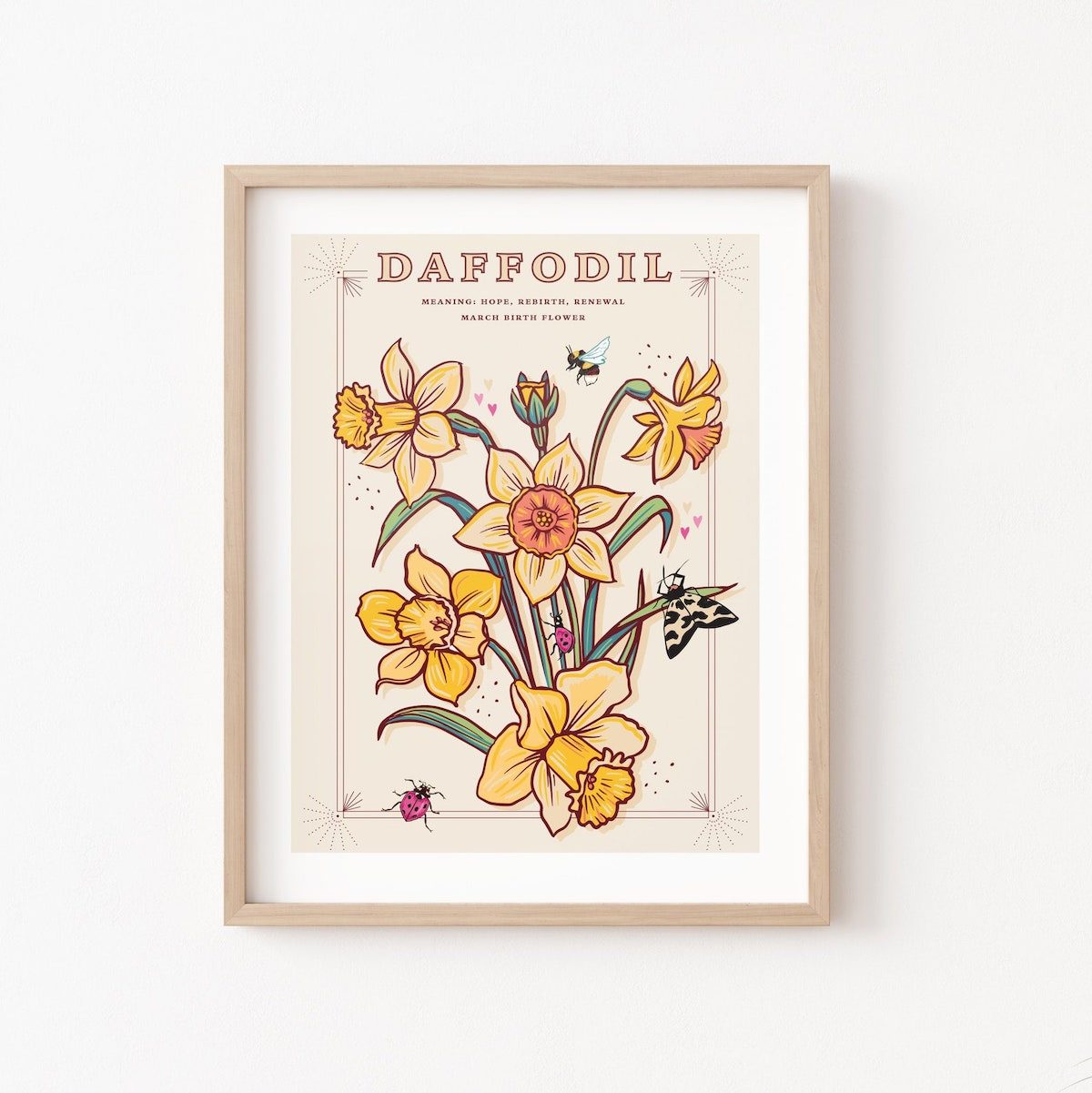 march birth month flower gift