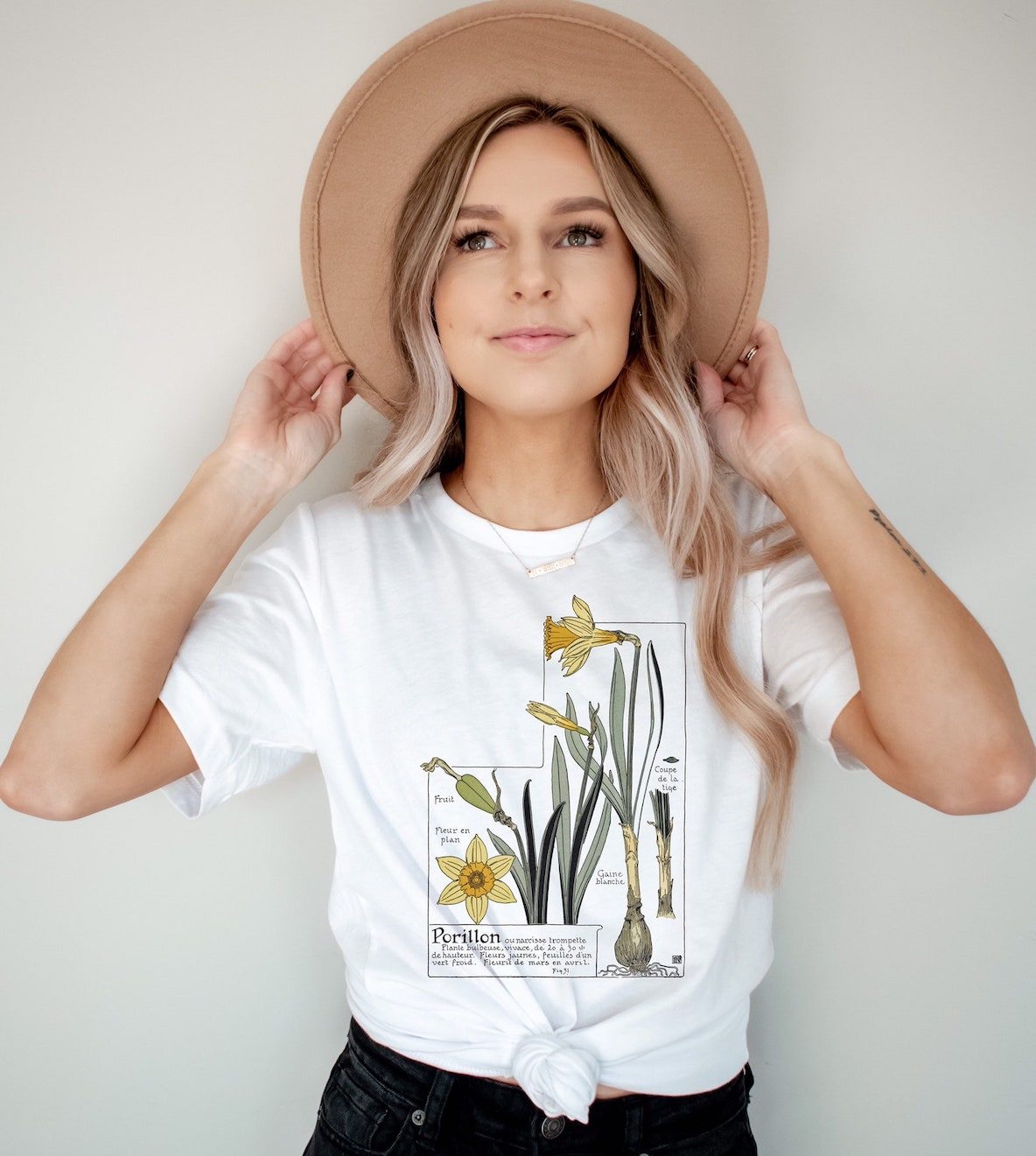 march birth month flower tshirt