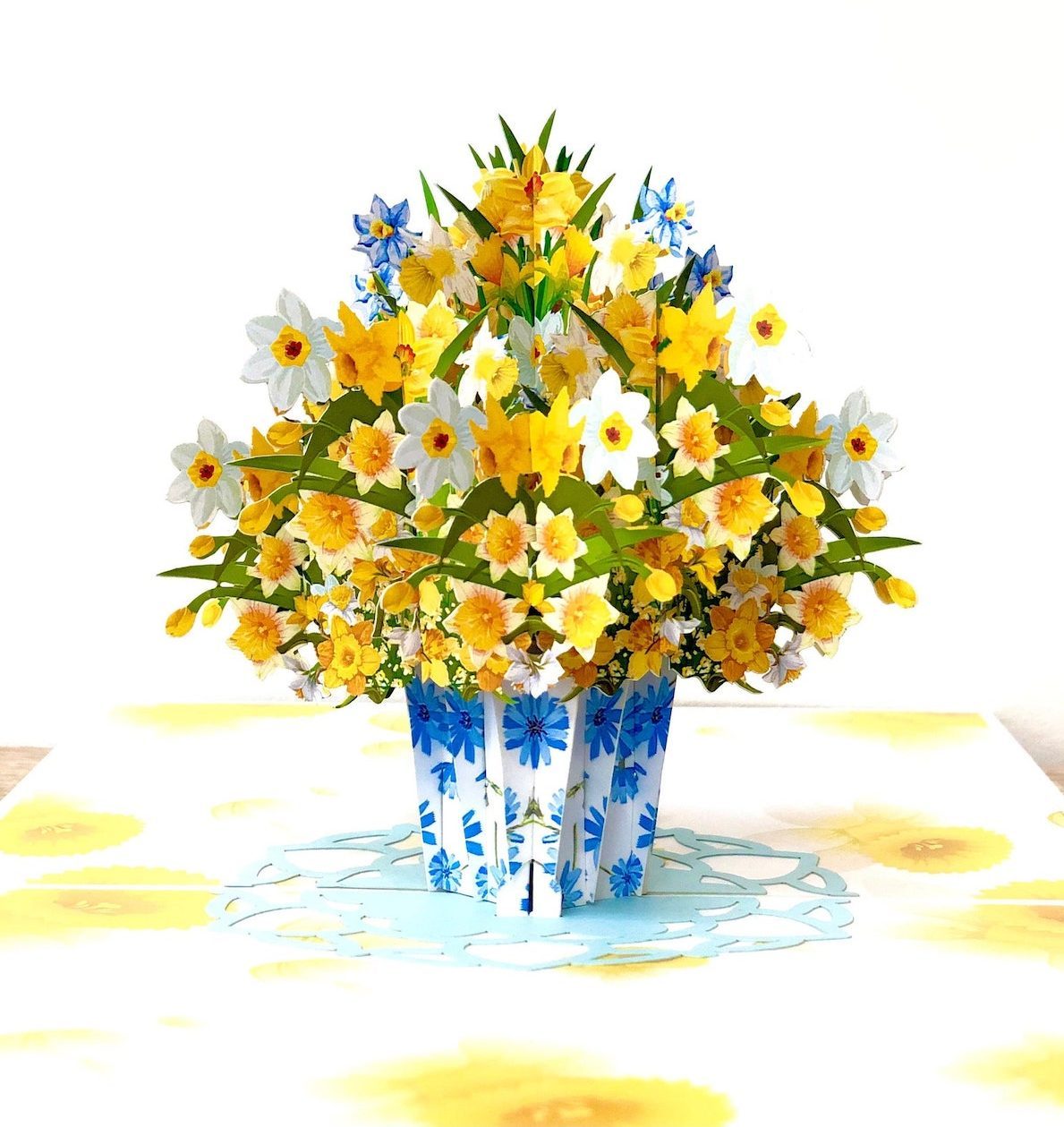 march birth month flower card