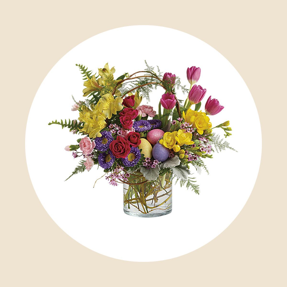 Pop Of Springtime Bouquet Ecomm Via Teleflora Com