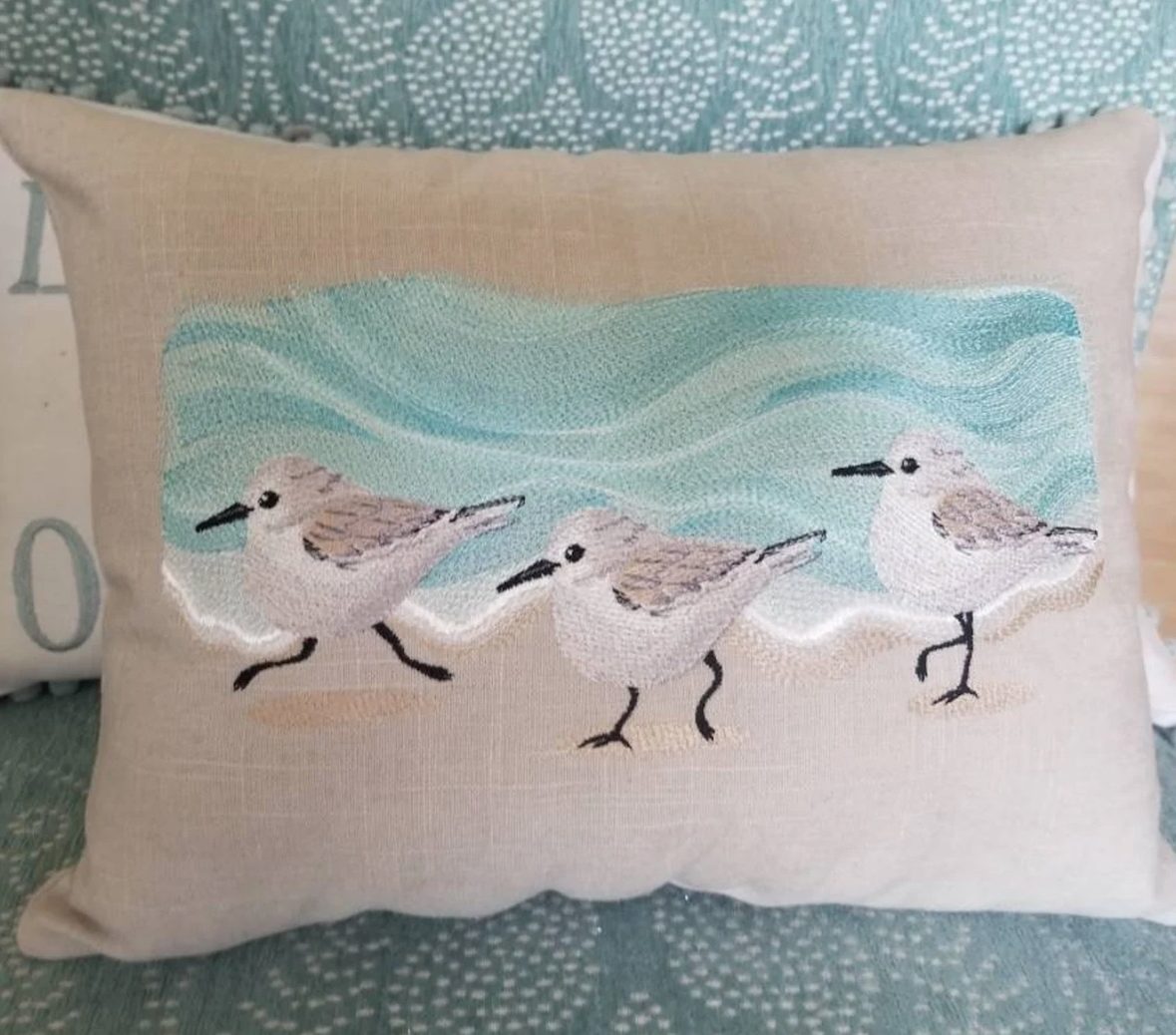 Sandpiper Pillow