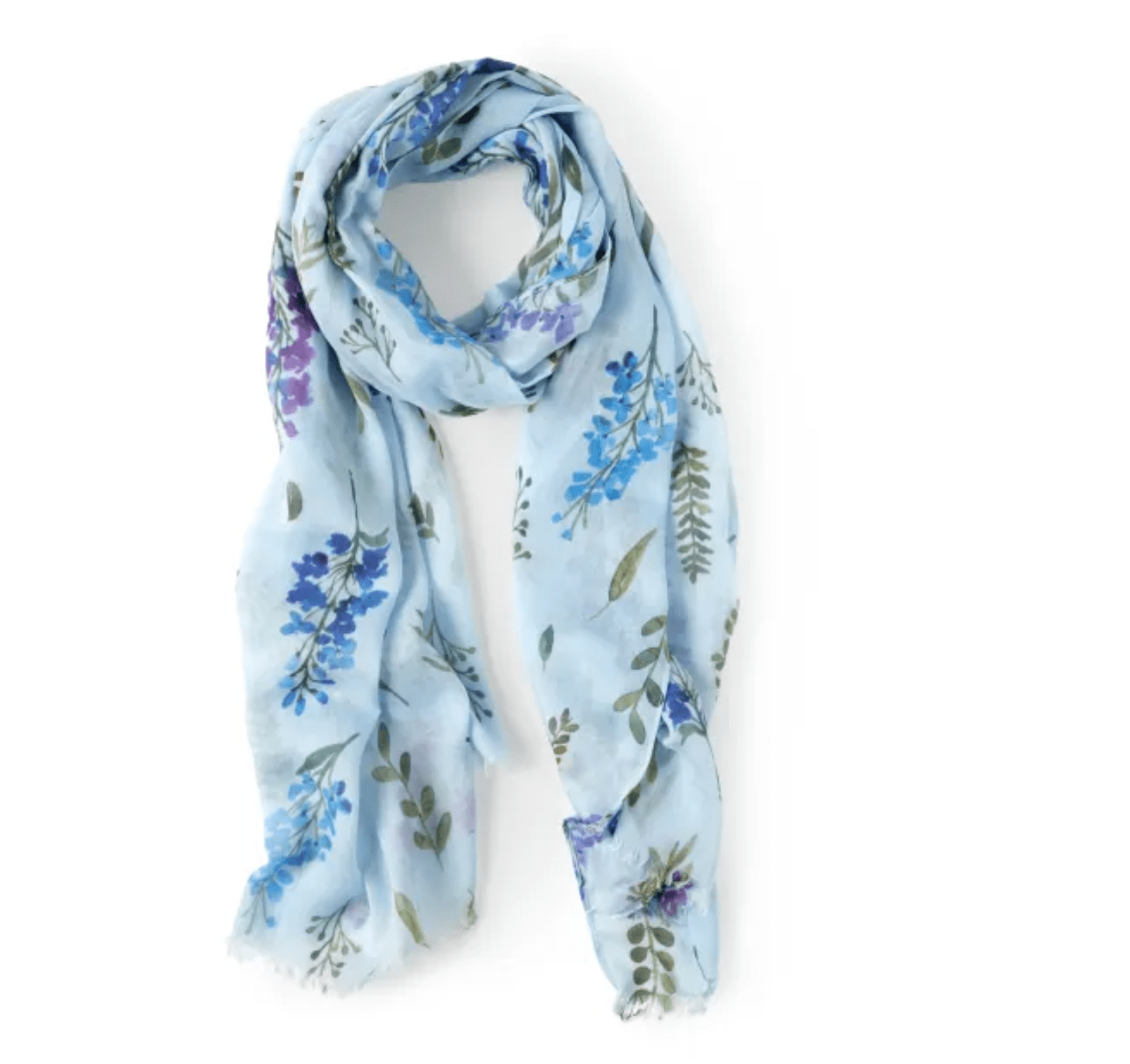 july birth flower scarf