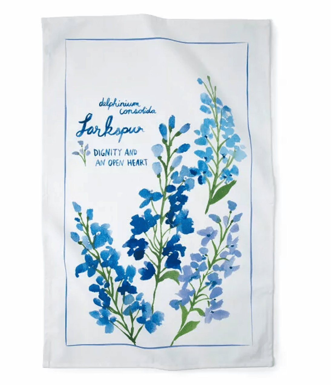 larkspur towel