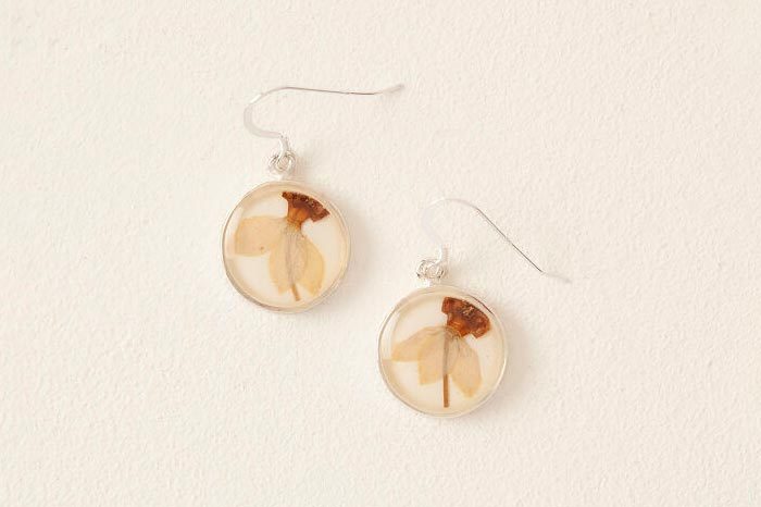 December Birth Flower Earrings