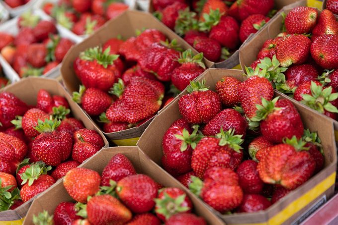 Strawberries...