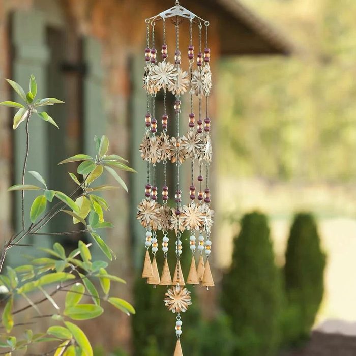 Adler Sunflower Wind Chime Ecomm Via Wayfair.com