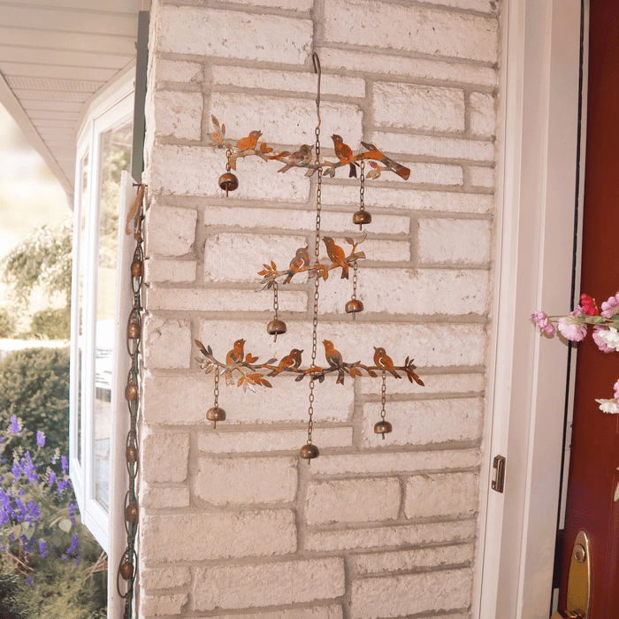 Birds And Branches Wind Chime Yard Ecomm Via Etsy.com