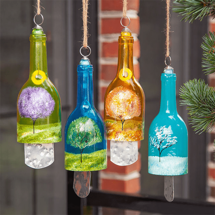 Recycled Bottles Season Chimes Ecomm Via Uncommongoods.com