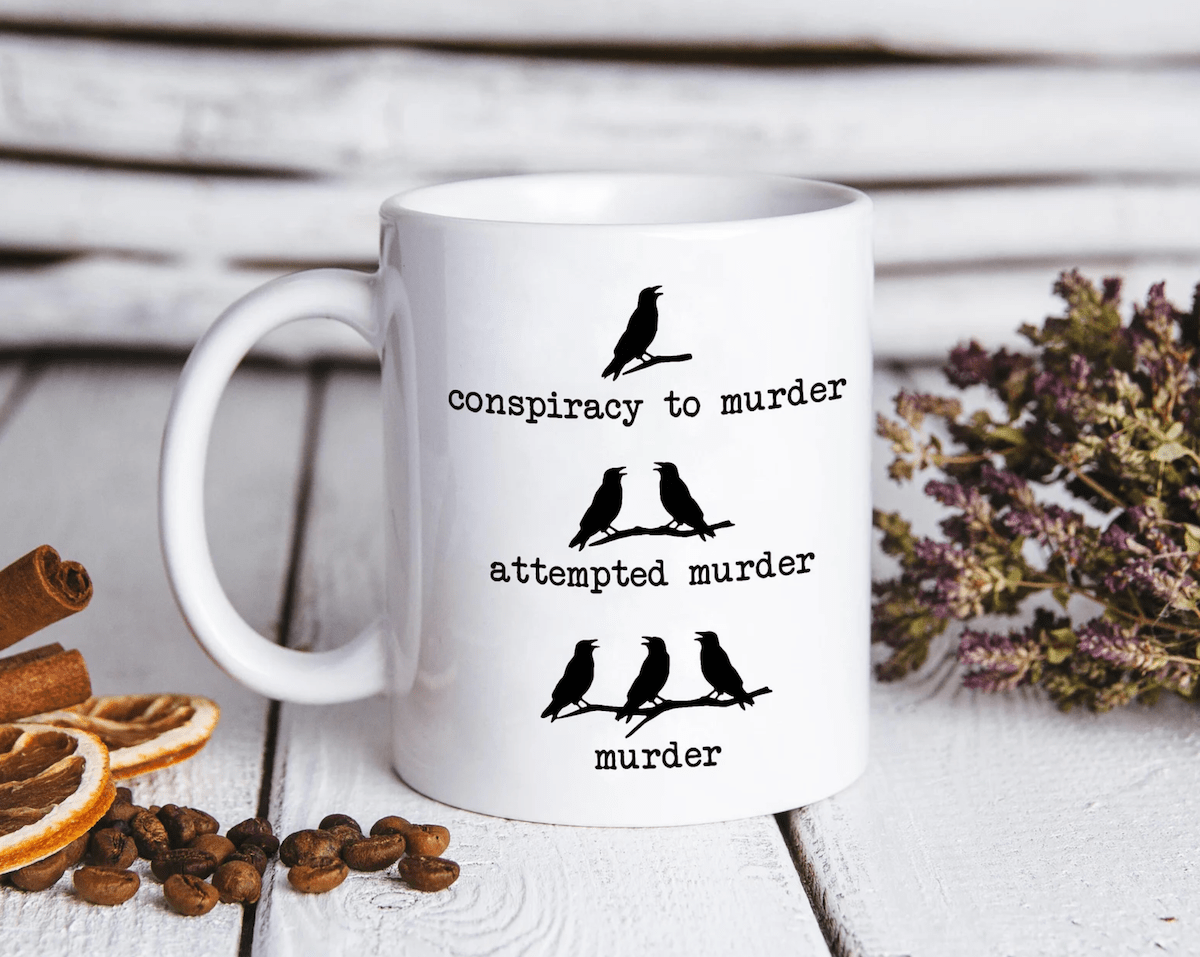 corvid mug