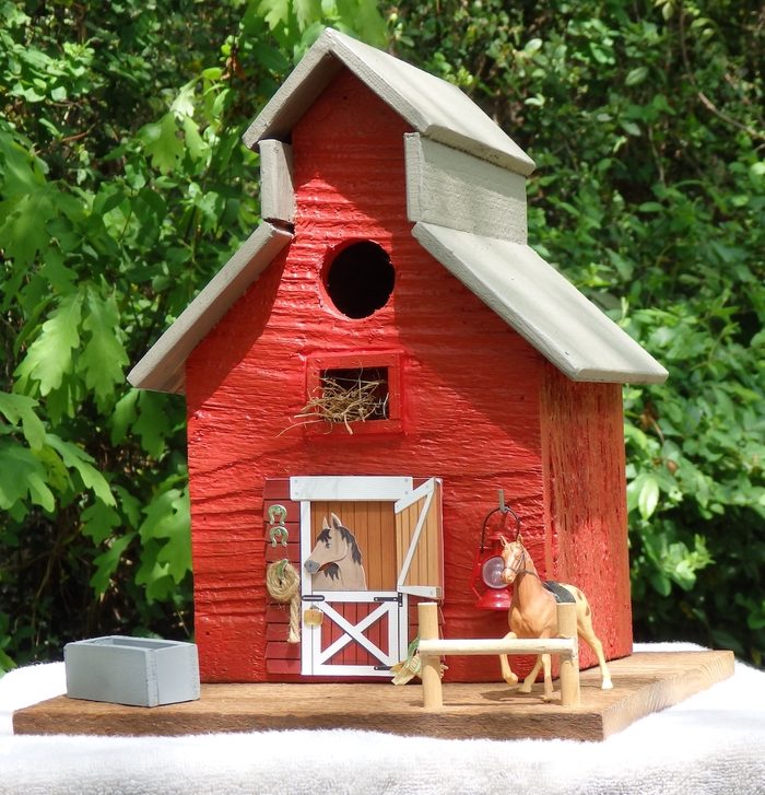 painted birdhouse ideas