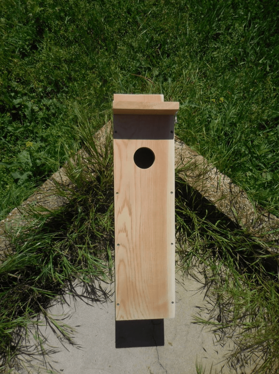 wood birdhouse