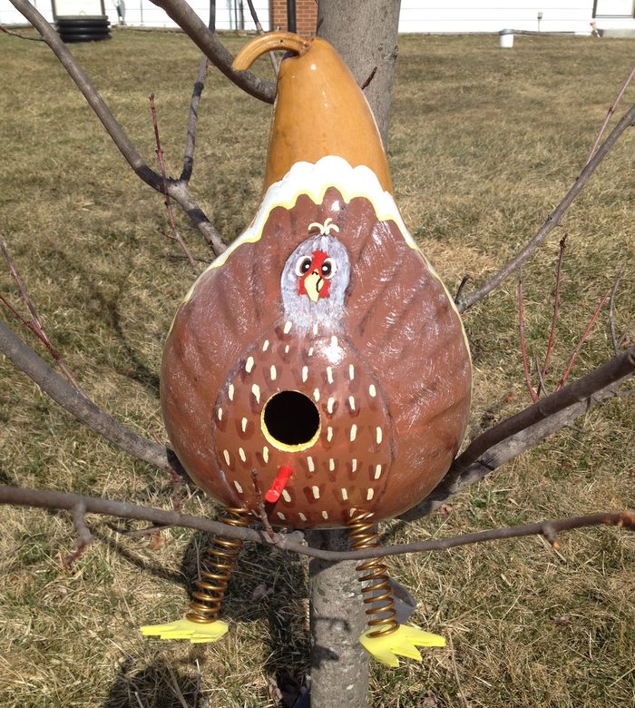 painted birdhouse ideas