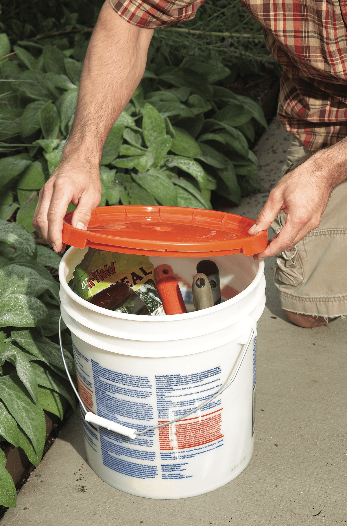 garden tool storage
