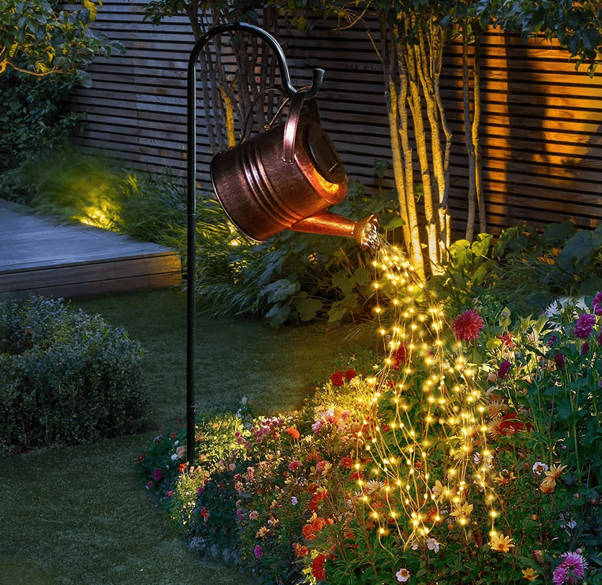 star shower garden art
