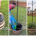 This Shepherd’s Hook Planter Is a Genius Hack for Hanging Bird Feeders