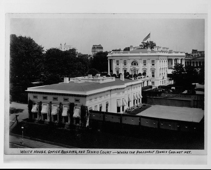 Tennis Court at the White House