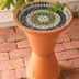 DIY Mosaic Birdbath Backyard Project